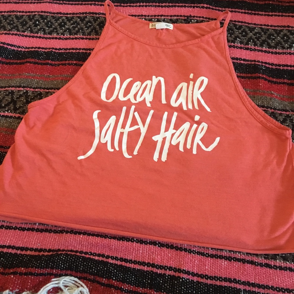 Billabong (M) crop top tank